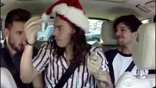 1D Carpool Karaoke Joy to the World 🎅