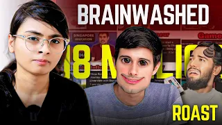 How Millions of Indians were BRAINWASHED? || Roast Video | dhruv Rathee Brainwashed Chamche