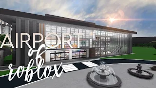 Bloxburg | Airport of Roblox | 350k | House Build