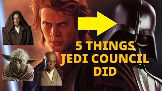 5 Things The Jedi Council Did That Caused Anakin To Turn To The Dark Side