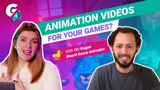 [ENG] An animation video for your game? 📹 With Ori Kagan, board game animator | Game On Tabletop