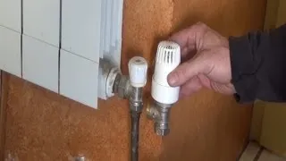 Remplacer un robinet manuel de radiateur par un robinet thermostatique