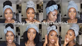 EASY HEADWRAP TUTORIAL (How to: 6 Styles) | TheLifestyleLuxe