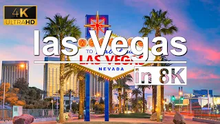 Las Vegas 8K Video ULTRA HD (60 FPS) - City in Nevada, United States of America