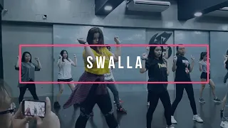 SWALLA - JASON DERULO (FEAT. NICKI MINAJ & DOLLA $IGN) | KPOP WITH G-FORCE CHRISSAN