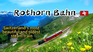 Rothorn Bahn | Travel on a 130-year-old train | Switzerland |