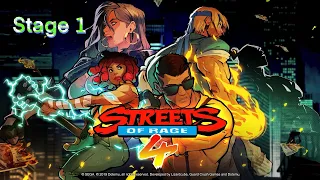 Street of Rage 4 l Stage 1