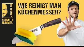 Wie reinigt man Küchenmesser? | Hensslers Anleitungen, Tipps & Tricks