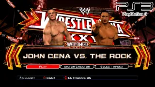 WWE SmackDown VS Raw 2011 PS3 - John Cena VS The Rock [2K][mClassic]
