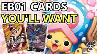 EB01 CARDS YOU'LL WANT - One Piece Card Game