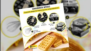 VEVOR Commercial Waffle Maker 2022