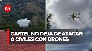 Pobladores denuncian ataques de La Familia Michoacana con drones en Guerrero