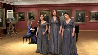 Т.Хренников "Осенний ноктюрн" - трио девушек из оперетты "Сто чертей и одна девушка".
