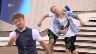 DDC Breakdance mit ihrem "Lederhosen-Breakdance" - ZDF-Fernsehgarten am 23. September 2018