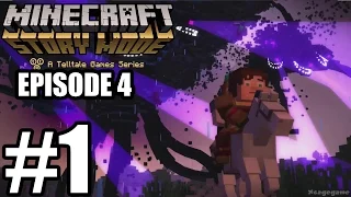 Minecraft: Story Mode Episode 4 - Gameplay Walkthrough Part 1 - No Commentary [ HD ]