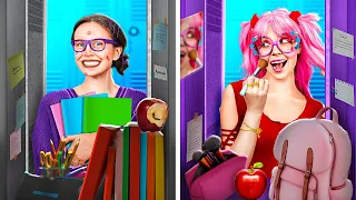 De nerd a rainha da escola: transformação épica da maquiagem de beleza