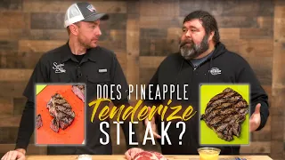 Does Pineapple ACTUALLY Tenderize a Steak? | BBQ Brine Experiment