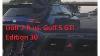 Golf 5 GTI Edition30 vs. Golf 7R