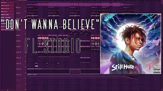 iann dior - don't wanna believe instrumental (Re. prod by RusselL) (FL STUDIO REMAKE)