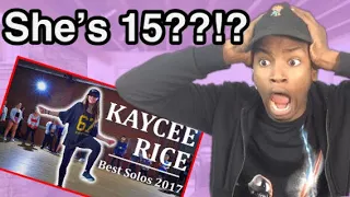 Kaycee Rice - Best Solo Dances 2017 Reaction