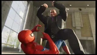 Spider Man PS4 Boss Fight #1 Wilson Fisk Kingpin (Marvel's Spider Man)