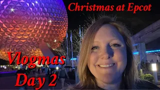 Festival of the Holidays at Epcot | Vlogmas Day 2 | Jodi Benson Narrates Candlelight Processional