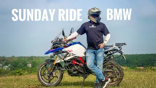 Sunday Ride kar ke maja awa gaya  || #vlog #bmw #trending