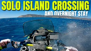 Solo Island Crossing on the 2023 SeaDoo Explorer Pro!