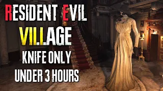 RESIDENT EVIL VILLAGE - KNIVES OUT, FRUGAL FATHER, NO HEAL (LZ ANSWERER)