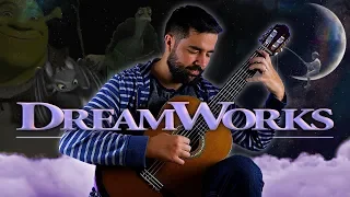 3 Beautiful DreamWorks Themes On Guitar