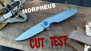 Cut Test: Holt “Morpheus”! Cutting with a $900 Knife