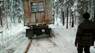 Переход на другую делянку на ТДТ 55