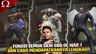 REVIEW SEMUA FUNGSI COSTUME DI GAME GOD OF WAR 1 & CARA MENDAPATKAN SEMUA COSTUMENYA !!