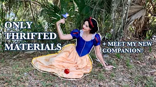 DIY Snow White Costume from Thrifted Materials! Ft. Love in a time of Quarantine