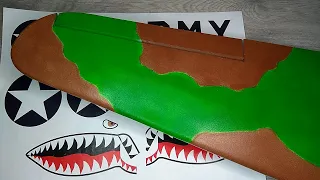 RC Plane painting DIY Warbird Camouflage