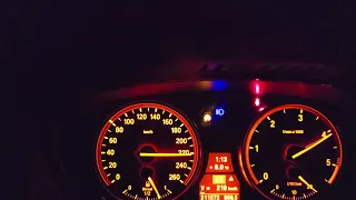 BMW 535d E61 Touring stage 2 acceleration 0-220km/h