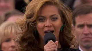 Beyonce Said to Have Lip Synced the Star Spangled Banner