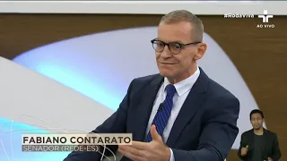 Alessandro Vieira e Fabiano Contarato comentam vazamento do relatório da CPI