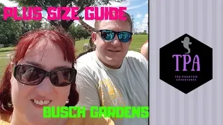 Plus Size Guide to Busch Gardens Rides