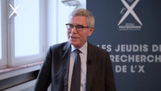 Le président de l’X présente la nouvelle saison des jeudis de la recherche