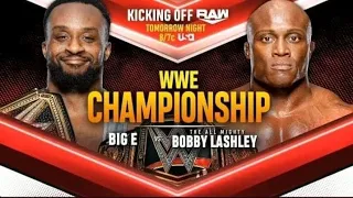 WWE RAW 27 SEPTEMBER 2021 BIG E VS BOBBY LASHLEY(WWE CHAMPIONSHIP) FULL SHOW*HELL IN A CELL.