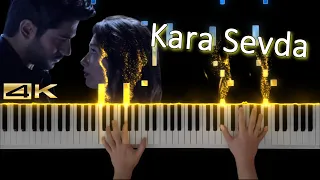 Kara Sevda Müzikleri - Mucizem | Piano Tutorial (Medium) - 4K