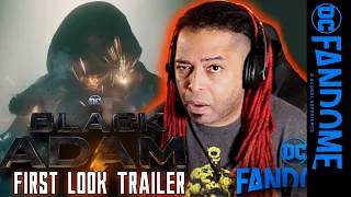 BLACK ADAM Teaser Trailer REACTION | DC FanDome First Look