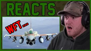 Scary! U.S. Air Force F-16 Fighting Falcons in Action (Royal Marine Reacts)
