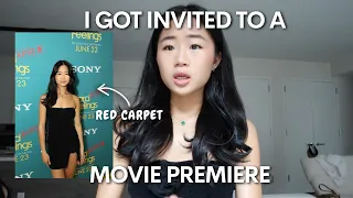 I GOT INVITED TO MY FIRST MOVIE PREMIERE *W/ RED CARPET* | GRWM