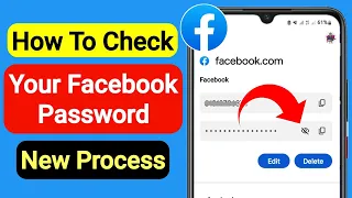 How To Check Facebook Password - 2023 || How to See Your Facebook Password if you forgot