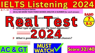 APRIL 2024 REAL IELTS LISTENING PRACTICE TEST 2024 WITH ANSWERS | IELTS EXAM PREDICTION | IDP & BC