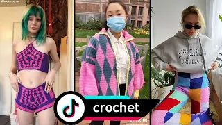 #296 20 MINUTES TIKTOK CROCHET FASHION COMPILATION