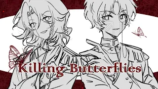 【countryhumans/法英/FraUK】Killing Butterflies