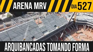 ARENA MRV | 1/6 ARQUIBANCADAS TOMANDO FORMA | 29/09/2021